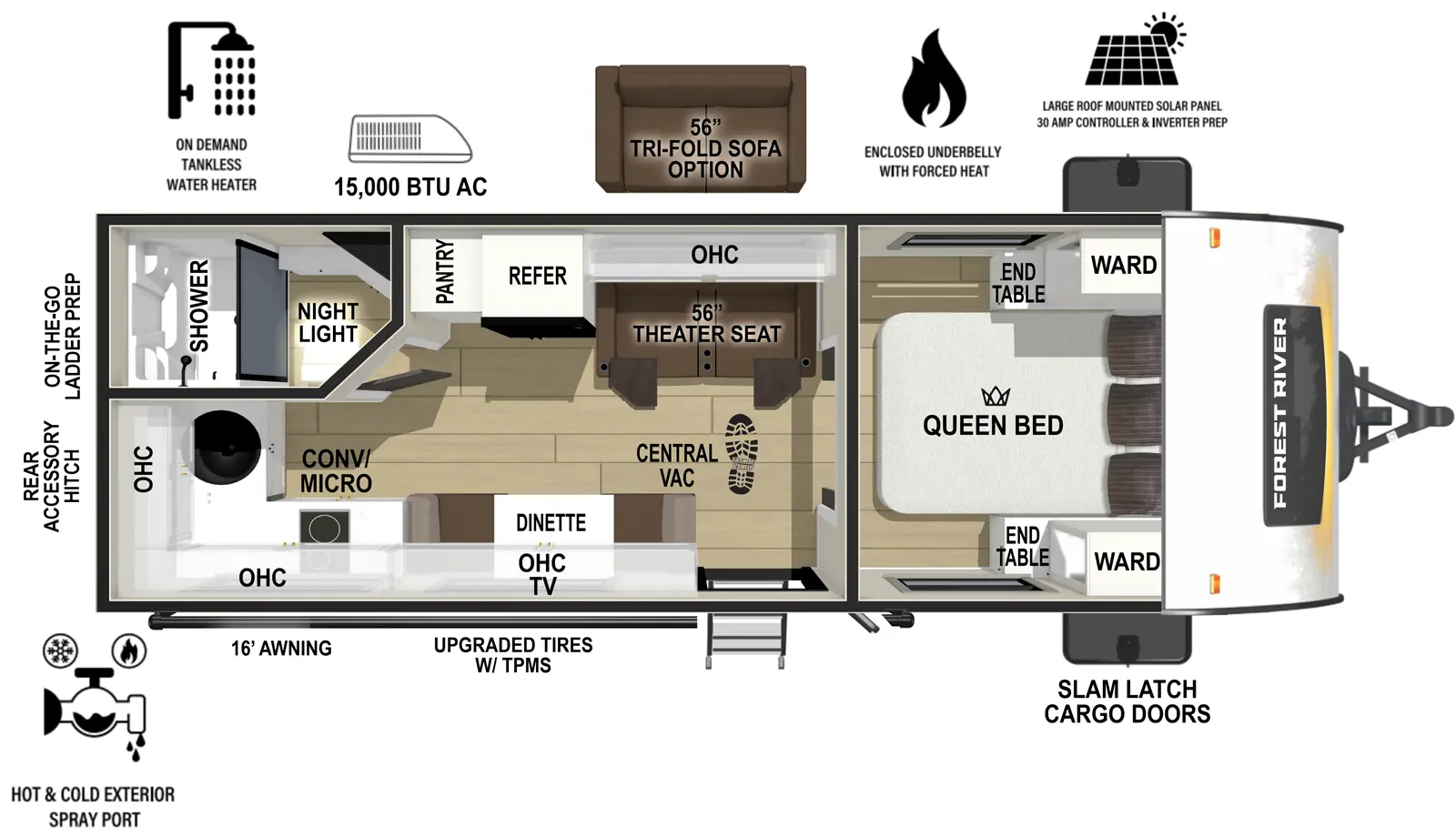 New 2025 Forest River R-POD 205